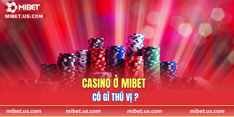 Casino ở Mibet có gì thú vị?