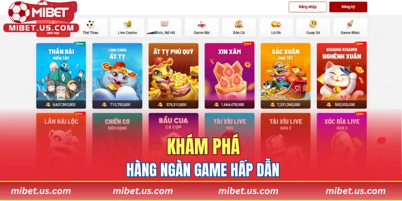 Khám phá hàng ngàn game hấp dẫn cùng cộng đồng người chơi